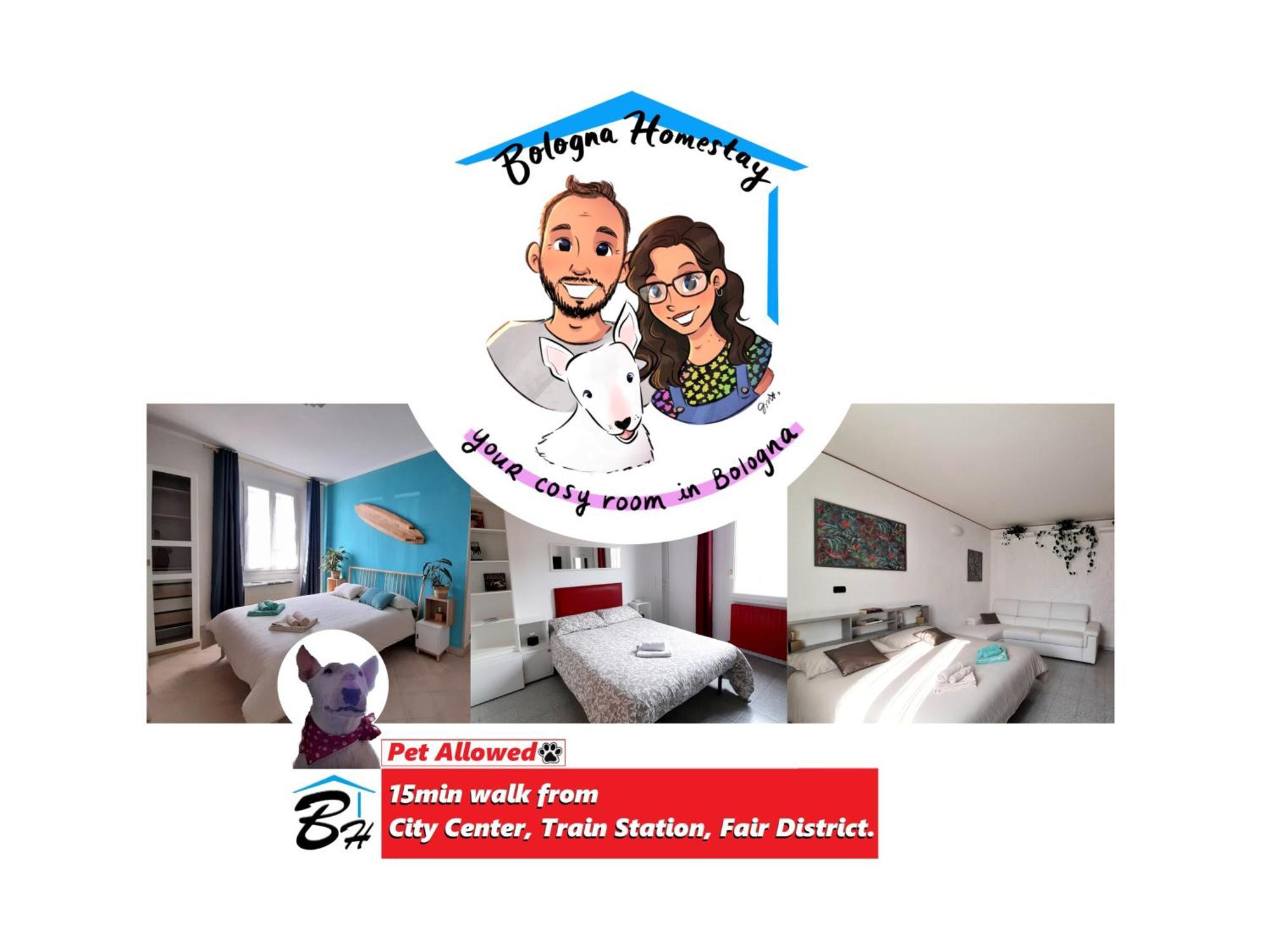 Bologna Homestay Buitenkant foto